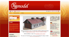 Desktop Screenshot of kb-model.eu