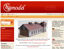 Tablet Screenshot of kb-model.eu
